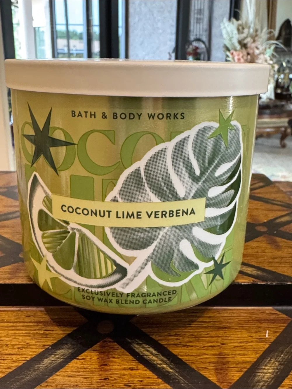 Bath & Body Works Coconut Lime Verbena Candle